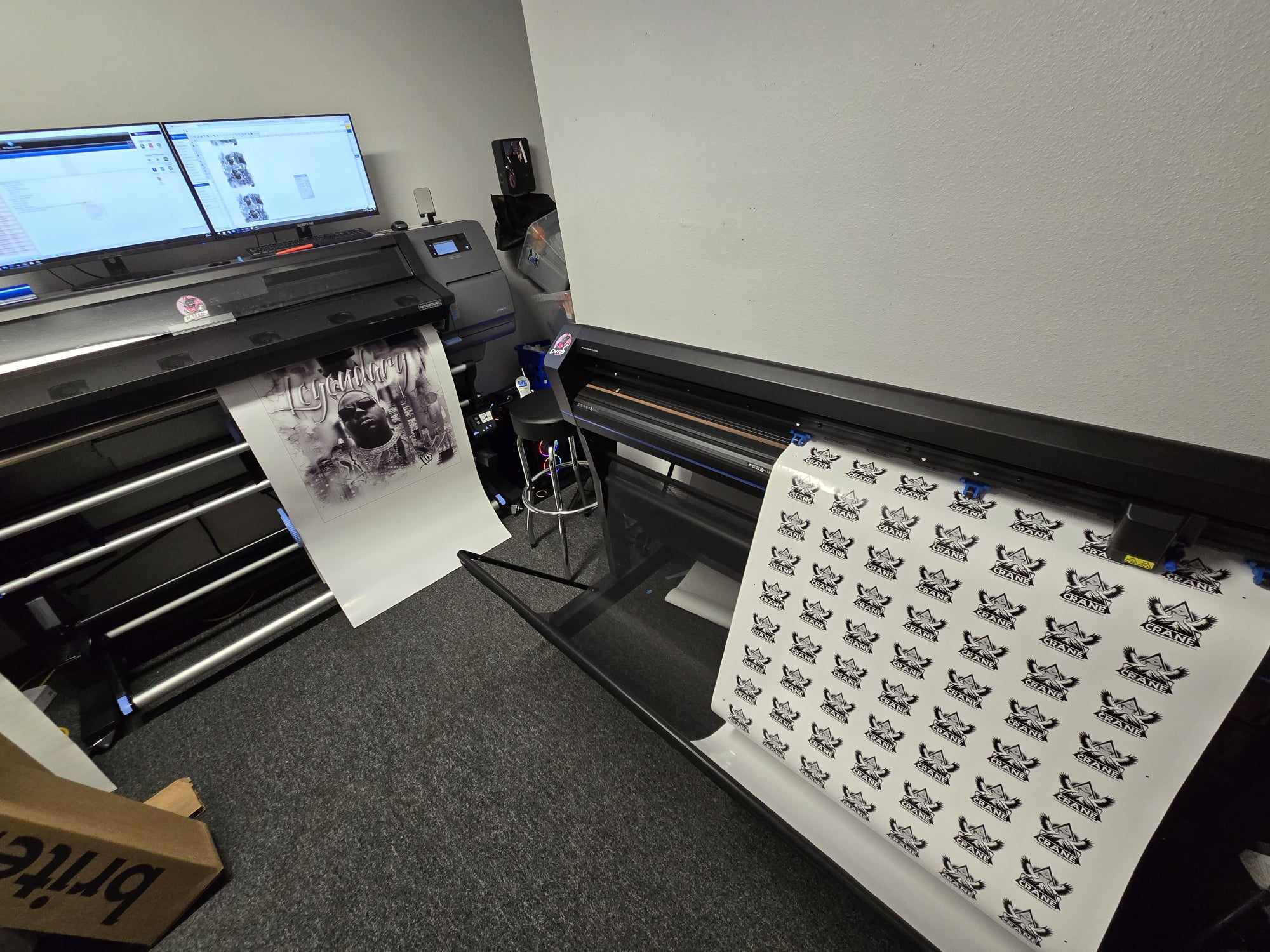 Personalized stickers by Caito's Customs