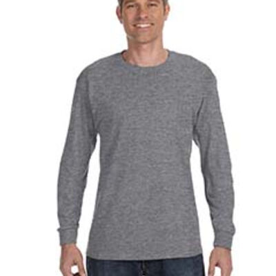 Gildan 100% Cotton Long-Sleeve T-Shirt Thumbnail