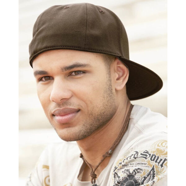 Flexfit 210 Flat Bill Cap 6210FF Thumbnail