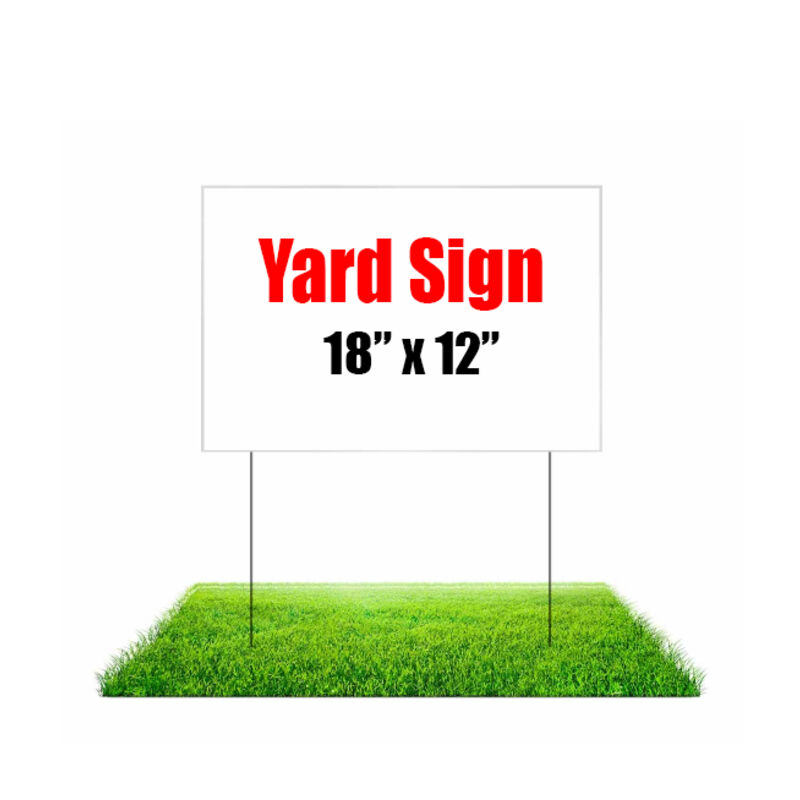 12"x18" Yard Sign Thumbnail