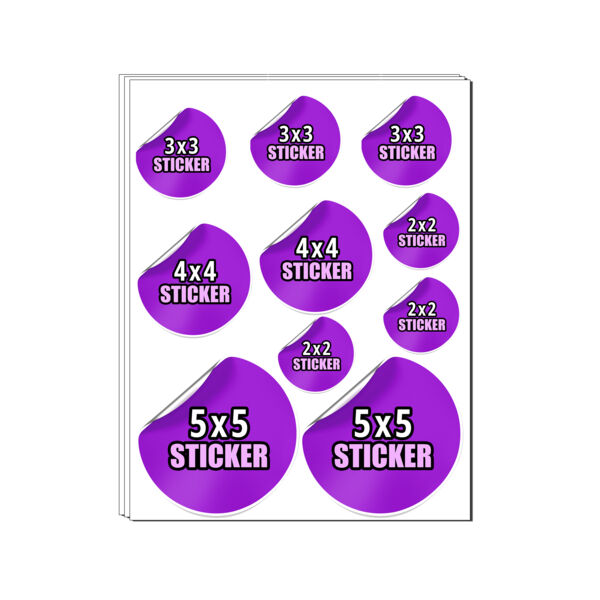 8.5" X 11" Sticker Sheet Thumbnail