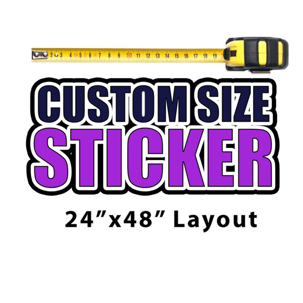 Sticker 24"x48" (Price per inch)  Thumbnail