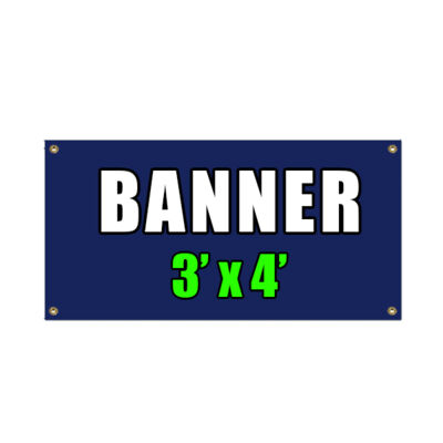 Banner 3 x 4' Thumbnail
