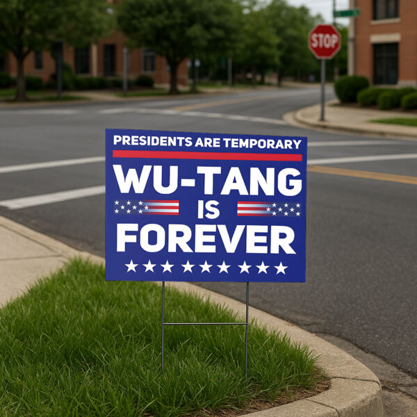 Wu Tang Yard Sign 18"x24" Thumbnail